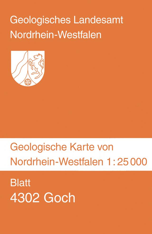 Geologische Karten von Nordrhein-Westfalen 1:25000 / Goch
