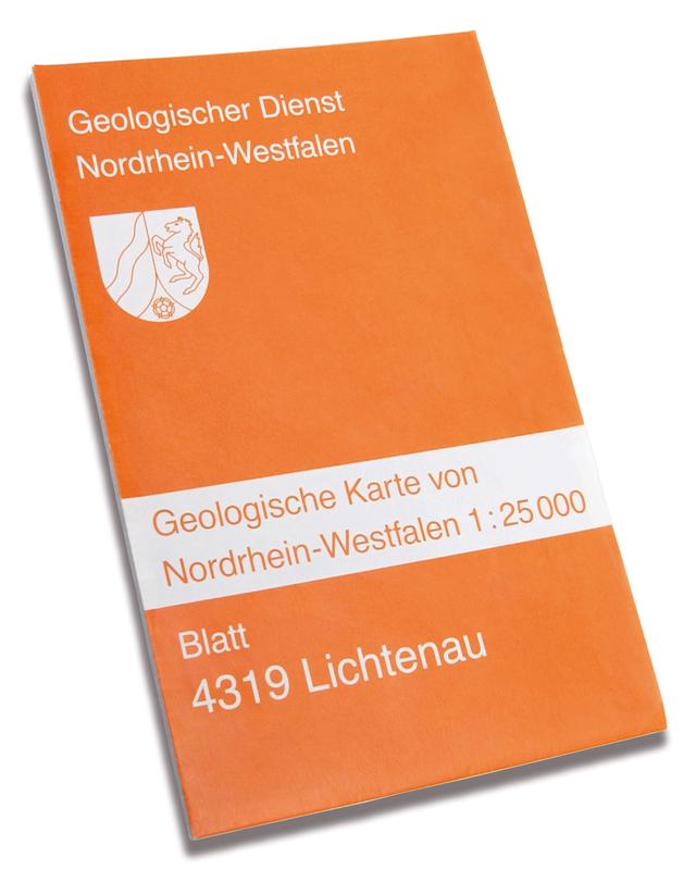 Geologische Karten von Nordrhein-Westfalen 1:25000 / Lichtenau