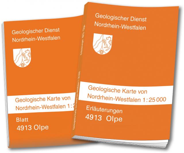Geologische Karte von Nordrhein-Westfalen 1 : 25000