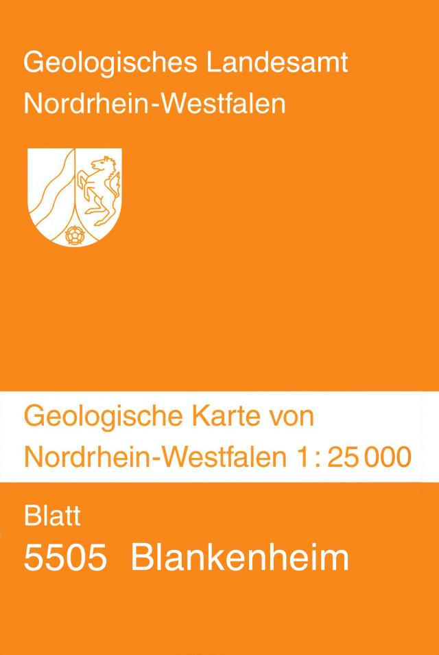 Geologische Karten von Nordrhein-Westfalen 1:25000 / Blankenheim