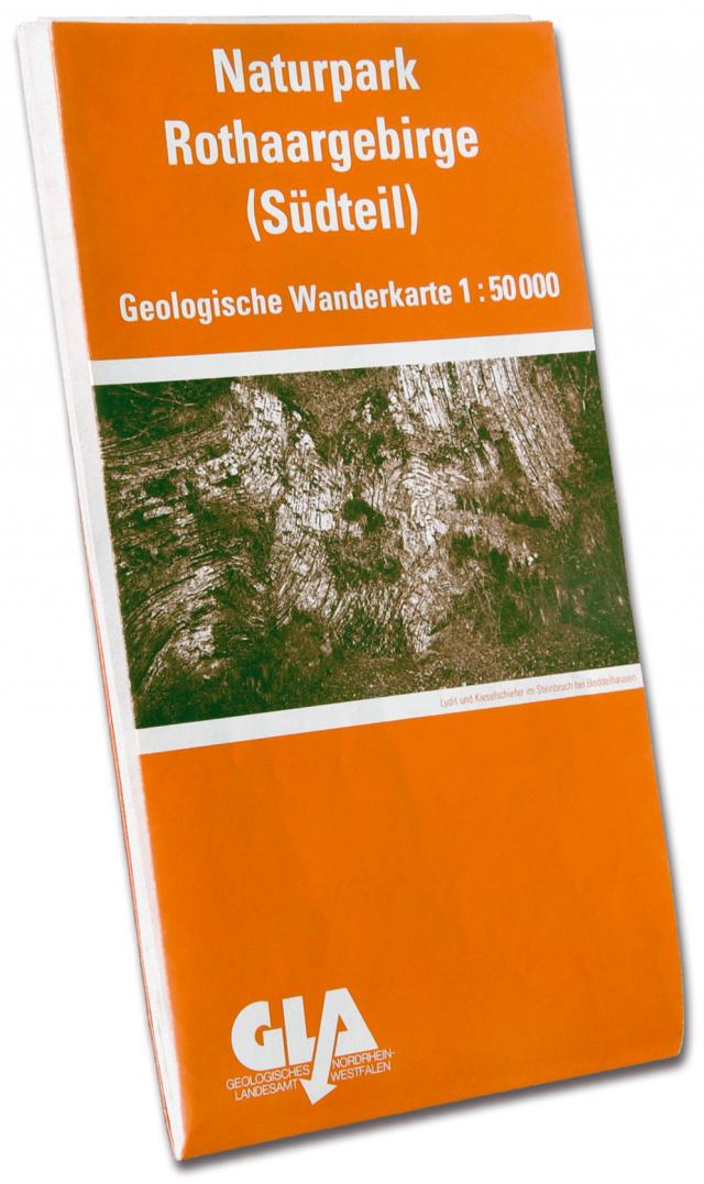 Geologische Wanderkarte des Naturparks Rothaargebirge. 1:50000 / Geologische Wanderkarte des Naturparks Rothaargebirge 1 : 50000