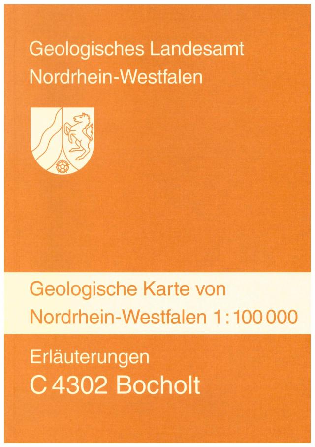 Geologische Karten von Nordrhein-Westfalen 1:100000 / Bocholt