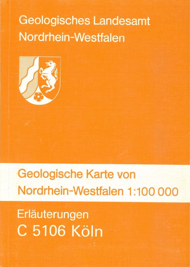 Geologische Karten von Nordrhein-Westfalen 1:100000 / Köln