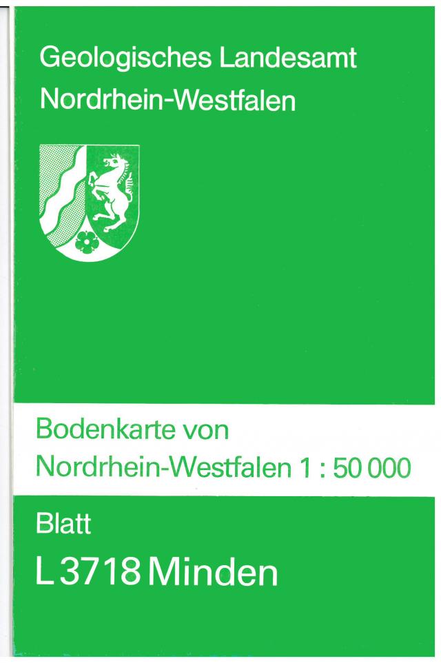 Bodenkarten von Nordrhein-Westfalen 1:50000 / Minden