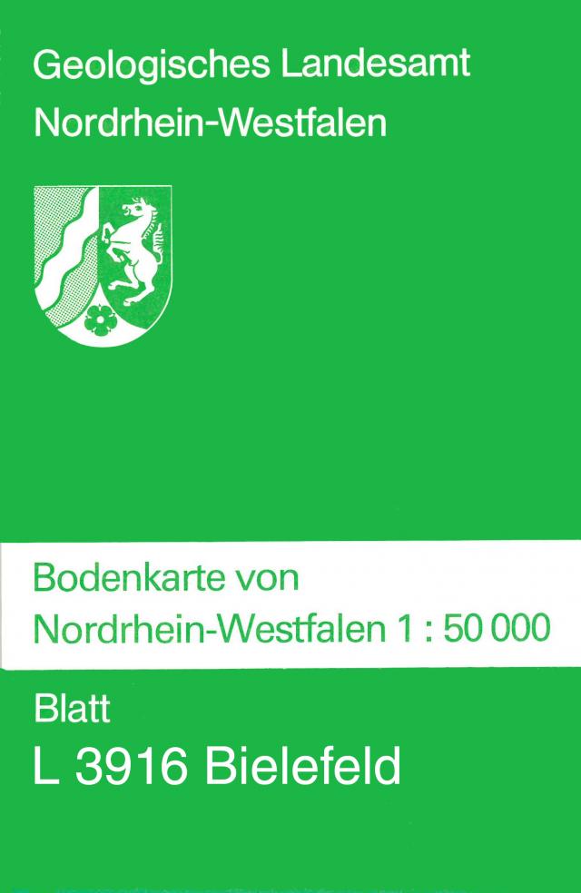 Bodenkarten von Nordrhein-Westfalen 1:50000 / Bielefeld