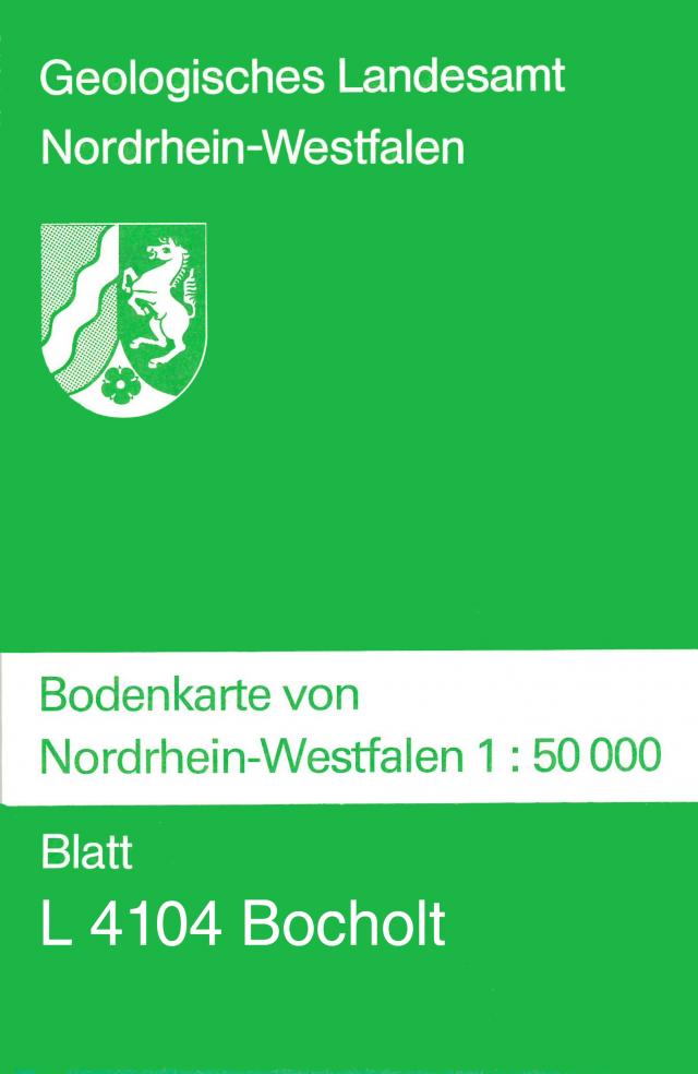 Bodenkarten von Nordrhein-Westfalen 1:50000 / Bocholt