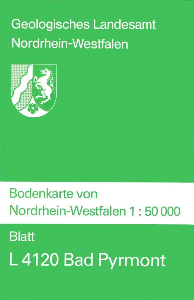Bodenkarten von Nordrhein-Westfalen 1:50000 / Bad Pyrmont