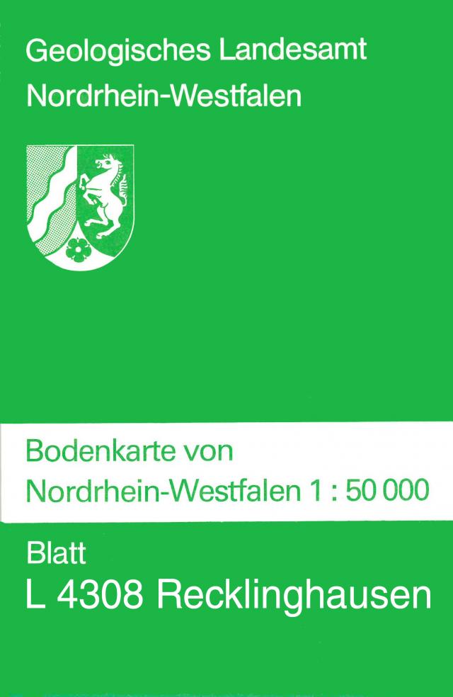 Bodenkarten von Nordrhein-Westfalen 1:50000 / Recklinghausen
