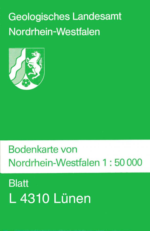 Bodenkarten von Nordrhein-Westfalen 1:50000 / Lünen