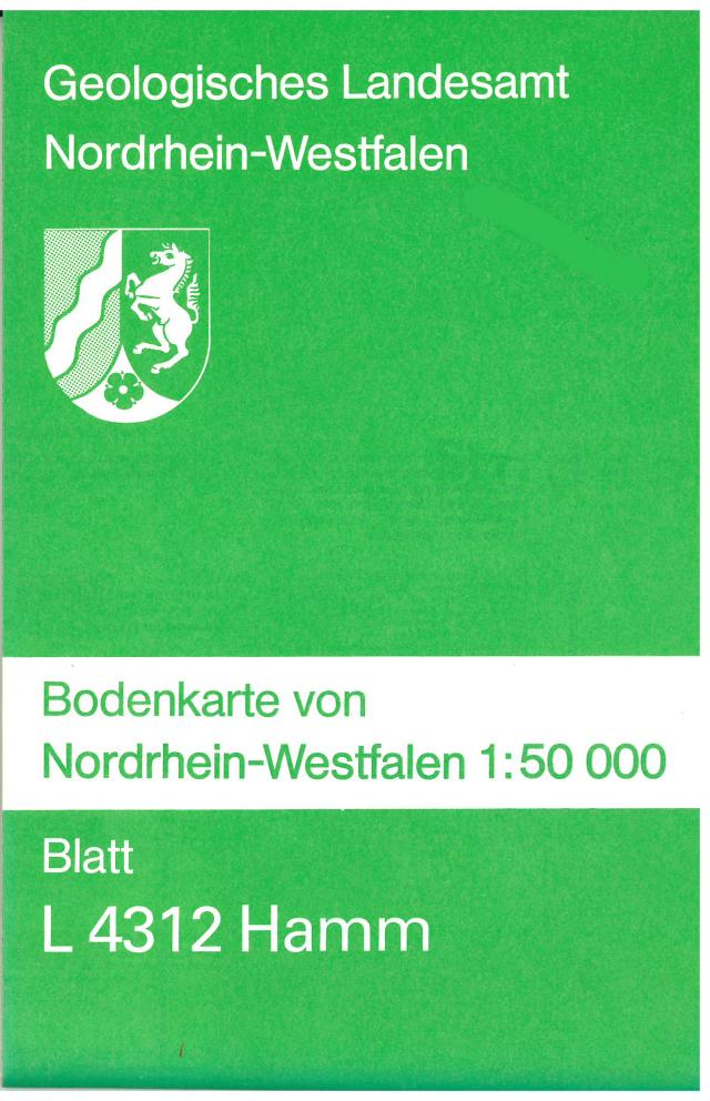 Bodenkarten von Nordrhein-Westfalen 1:50000 / Hamm