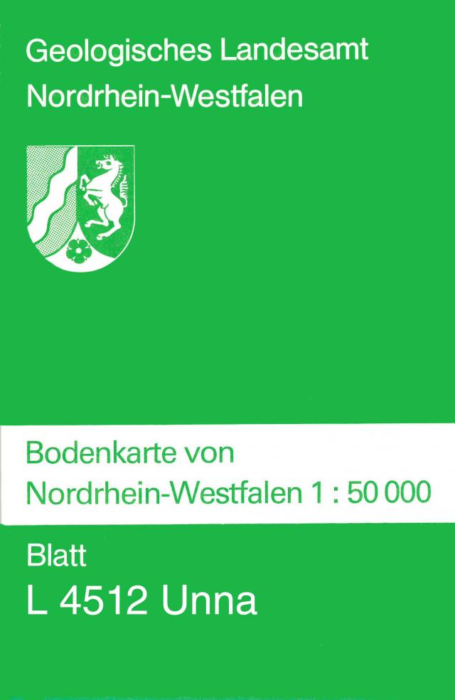 Bodenkarten von Nordrhein-Westfalen 1:50000 / Unna