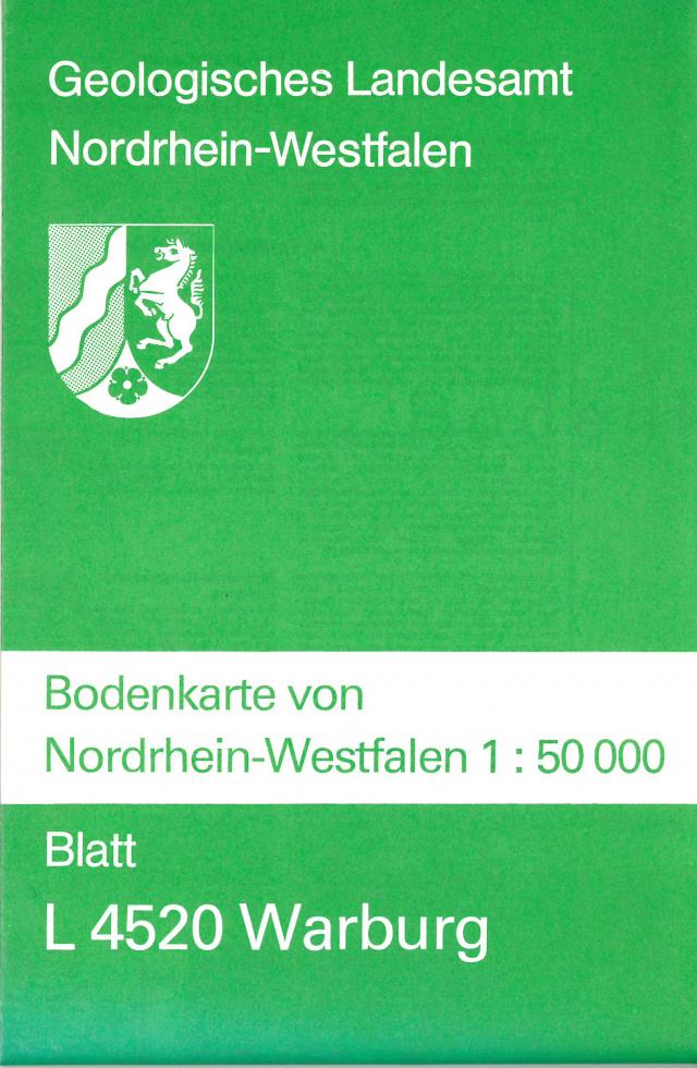 Bodenkarten von Nordrhein-Westfalen 1:50000 / Warburg