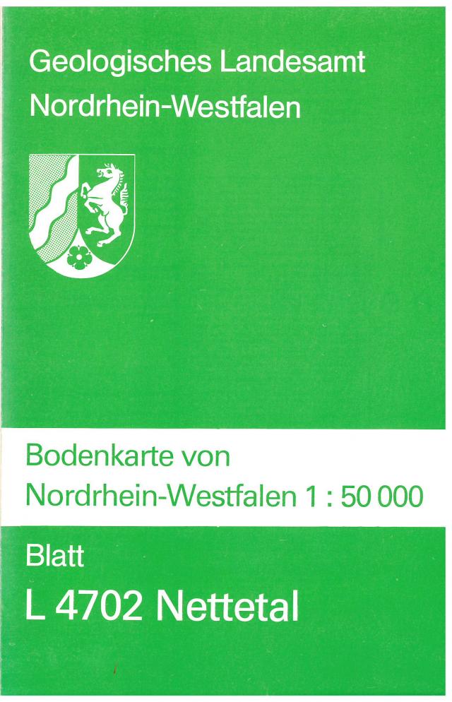 Bodenkarten von Nordrhein-Westfalen 1:50000 / Nettetal