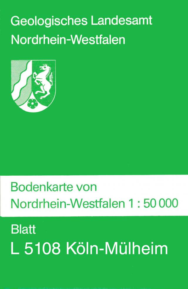 Bodenkarten von Nordrhein-Westfalen 1:50000 / Köln-Mülheim
