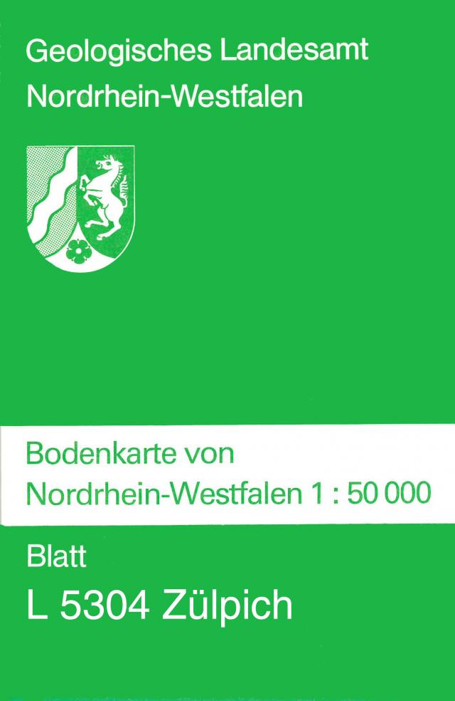 Bodenkarten von Nordrhein-Westfalen 1:50000 / Zülpich