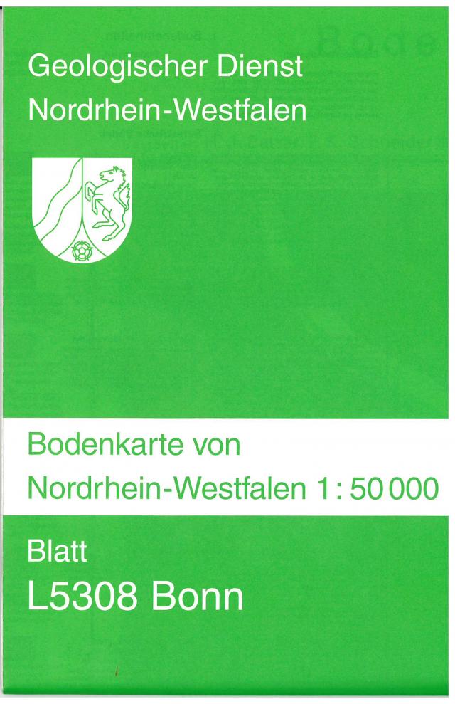 Bodenkarten von Nordrhein-Westfalen 1:50000 / Bonn