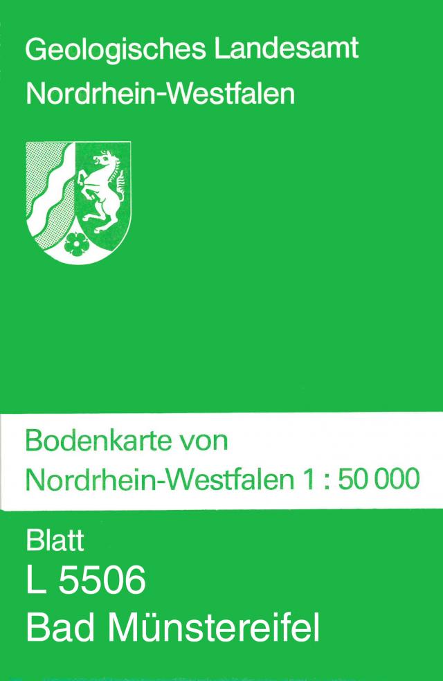 Bodenkarten von Nordrhein-Westfalen 1:50000 / Bad Münstereifel