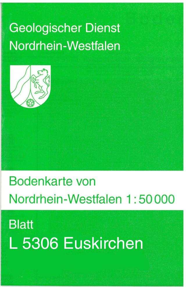 Bodenkarten von Nordrhein-Westfalen 1:50000 / Euskirchen