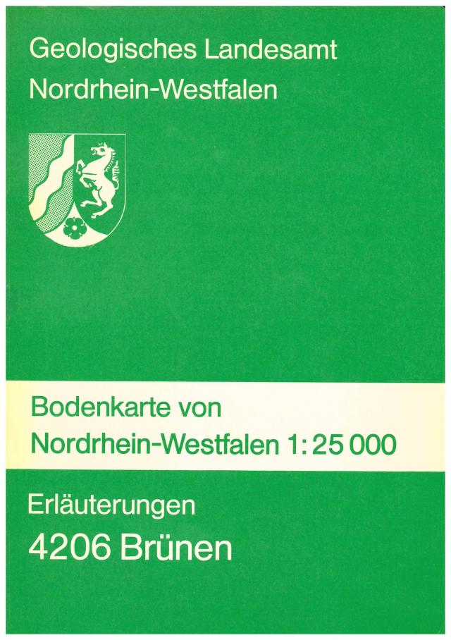 Bodenkarten von Nordrhein-Westfalen 1:25000 / Brünen