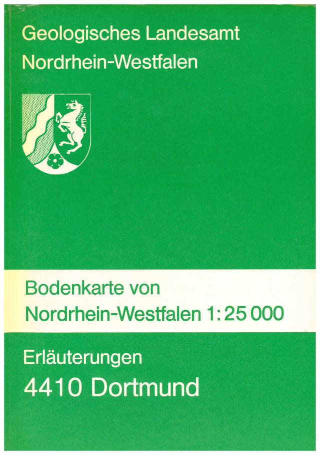 Bodenkarten von Nordrhein-Westfalen 1:25000 / Dortmund