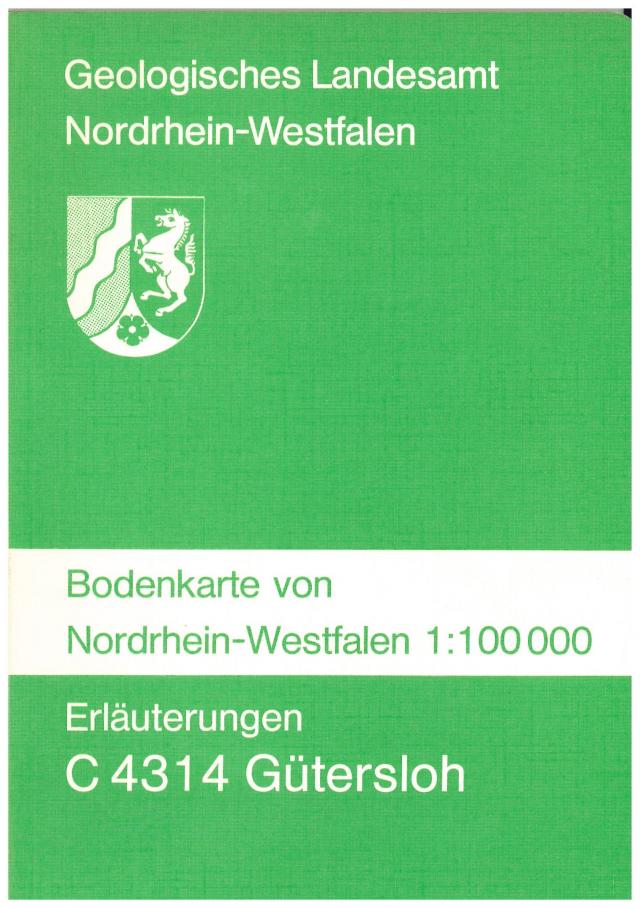 Bodenkarten von Nordrhein-Westfalen 1:100000 / Gütersloh