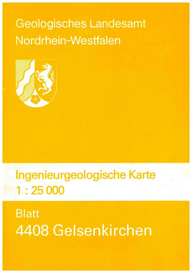 Ingenieurgeologische Karten. 1:25000 / Gelsenkirchen