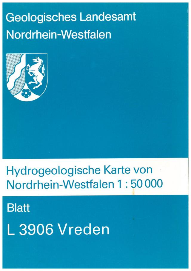 Hydrogeologische Karten von Nordrhein-Westfalen 1:50000 / Vreden