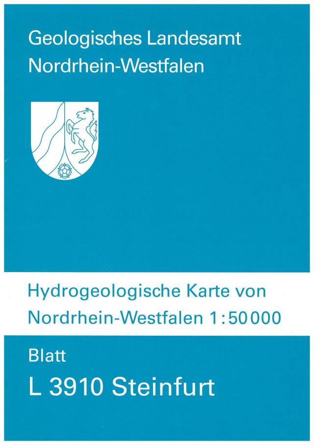 Hydrogeologische Karten von Nordrhein-Westfalen 1:50000 / Steinfurt