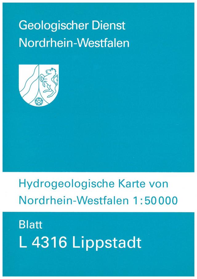 Hydrogeologische Karten von Nordrhein-Westfalen 1:50000 / Lippstadt