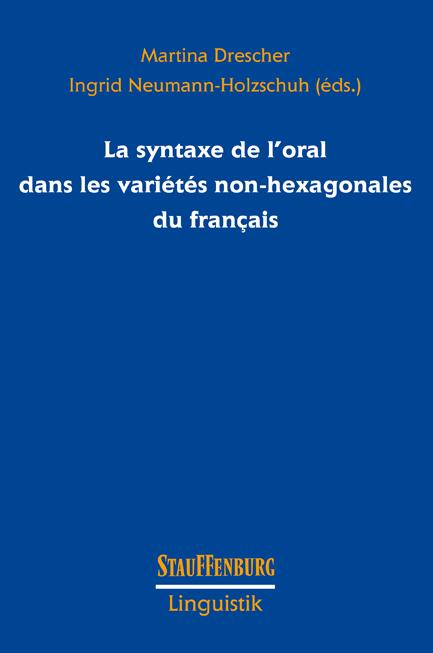 La syntaxe de l’oral dans les variétés non-hexagonales du français
