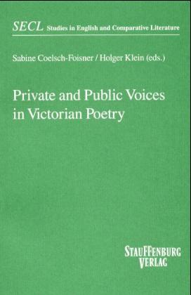 Private and Public Voices in Victorian Poetry