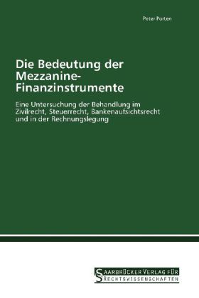 Die Bedeutung der Mezzanine-Finanzinstrumente