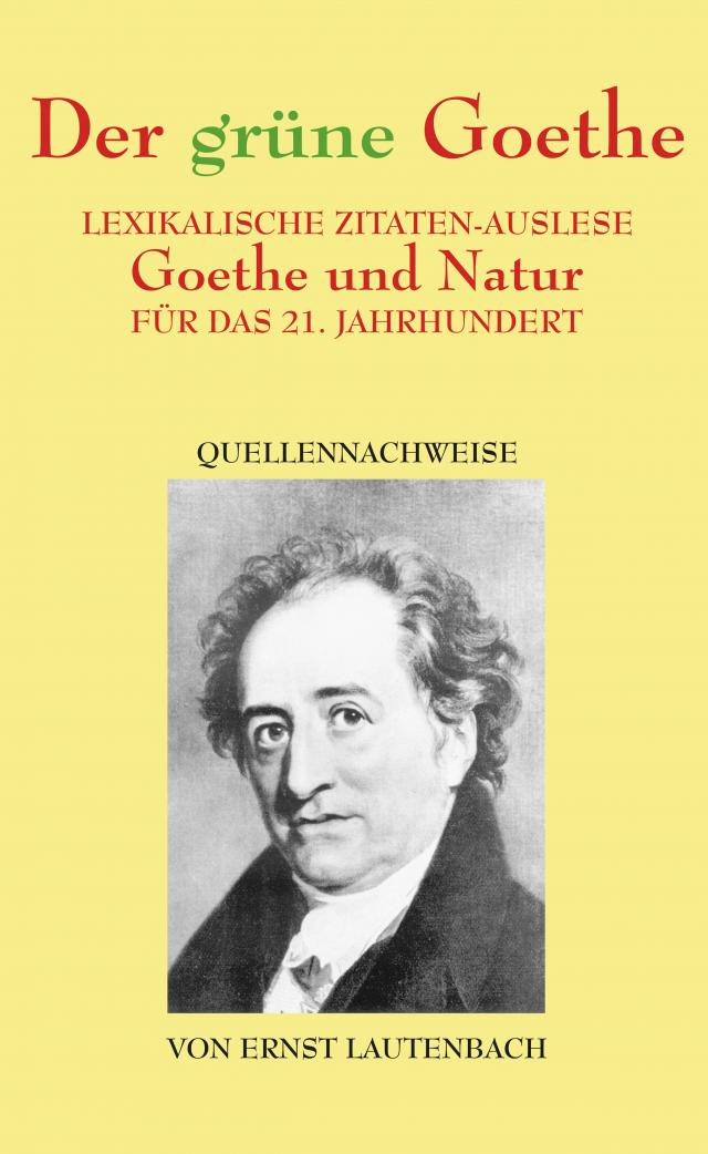 Der grüne Goethe