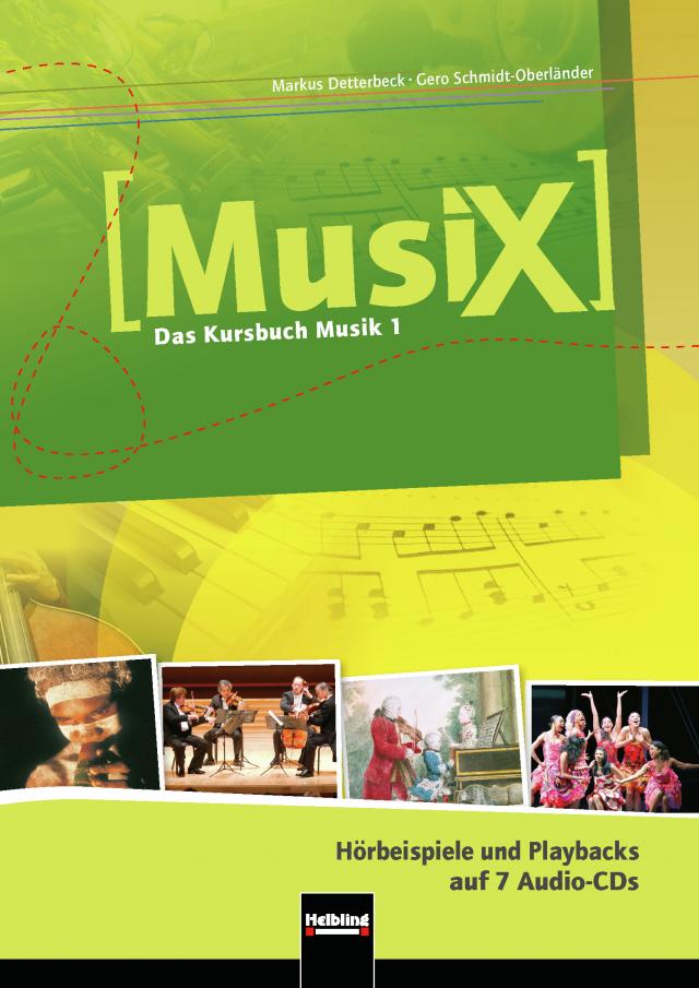 MusiX 1. Audio-CDs. Ausgabe Deutschland