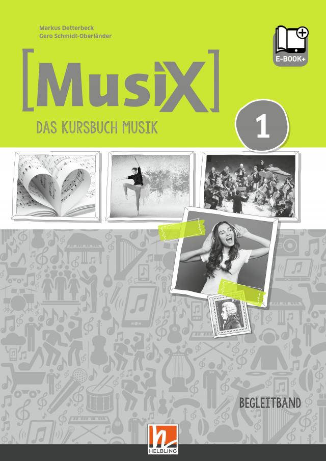 MusiX 1 (Ausgabe ab 2019) Begleitband inkl. e-book+