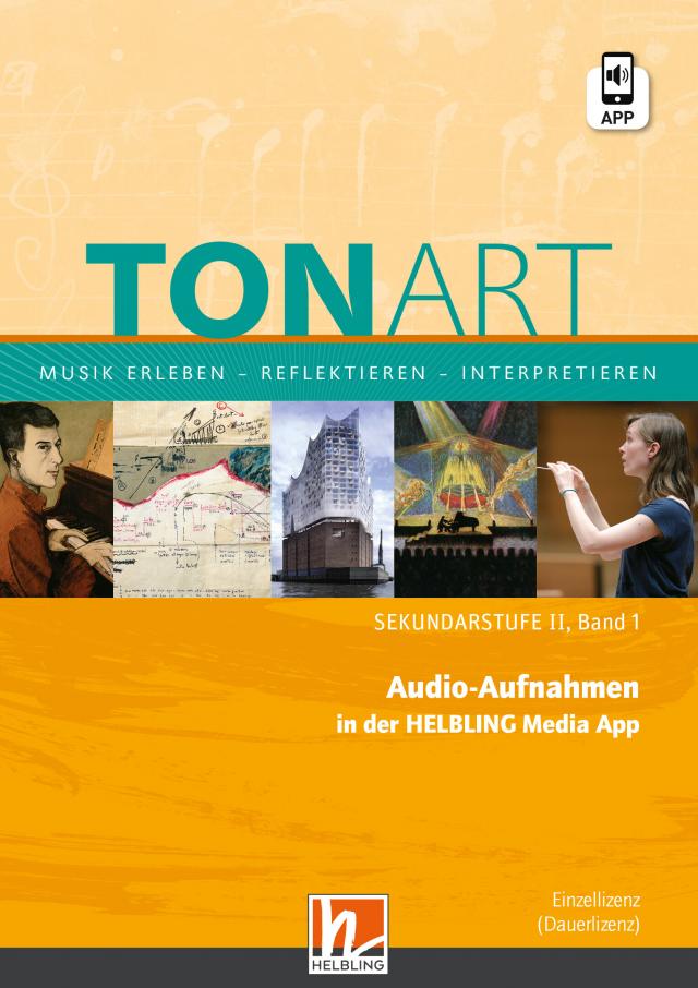 TONART Sekundarstufe II Band 1 (Ausgabe 2023), Audio-Aufnahmen Einzellizenz
