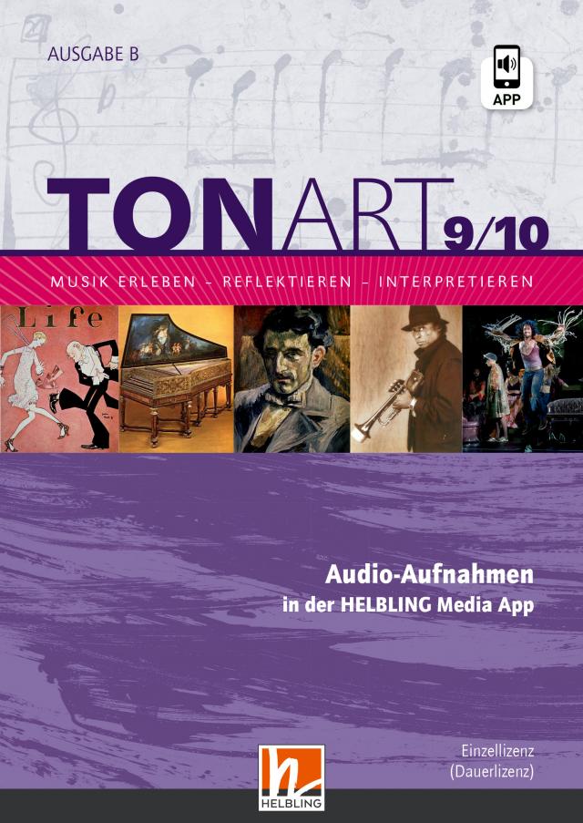 TONART 9/10 BY (Ausgabe 2021) Audio-Aufnahmen Einzellizenz