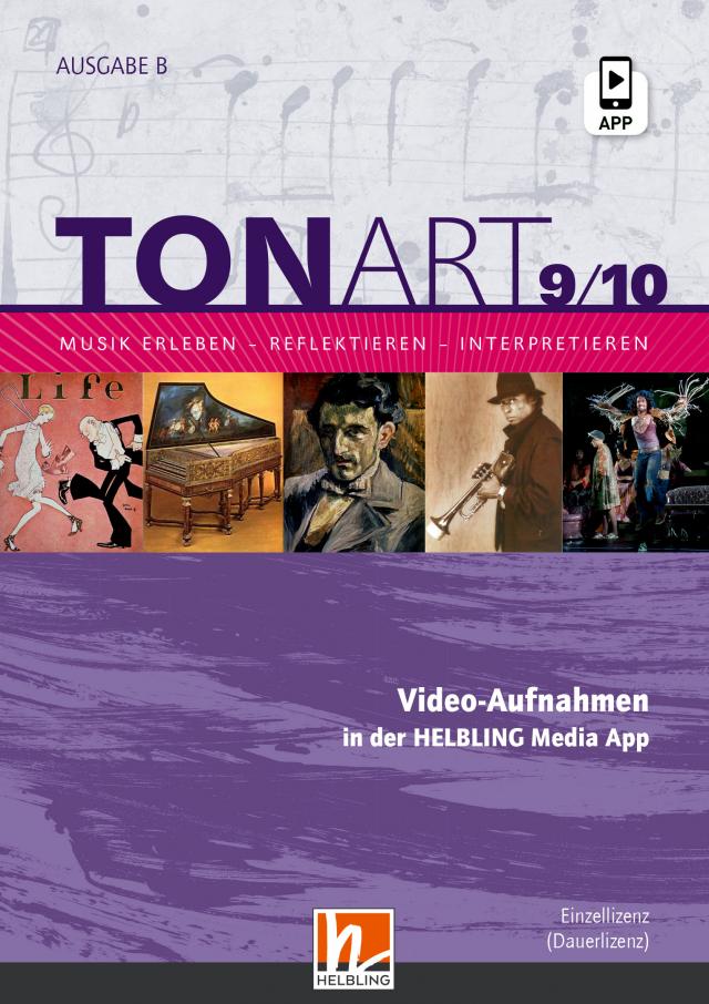 TONART 9/10 BY (Ausgabe 2021) Video-Aufnahmen Einzellizenz