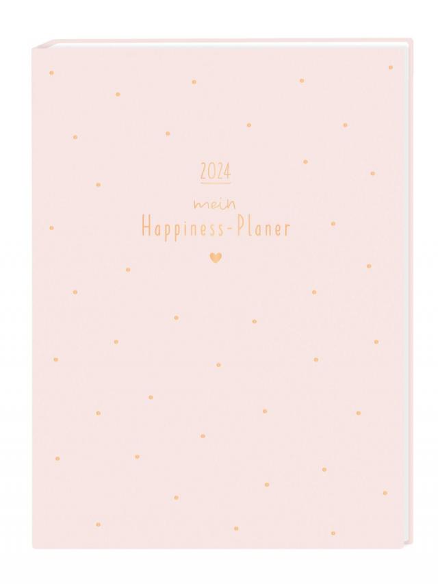 Terminplaner Lady Softcover 2024 Mein Happiness-Planer