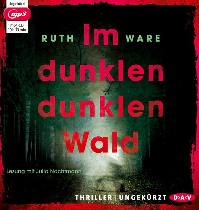 Im dunklen, dunklen Wald, 1 MP3-CD Ungekürzte Lesung. 633 Min.. CD-ROM, Audio-CD.