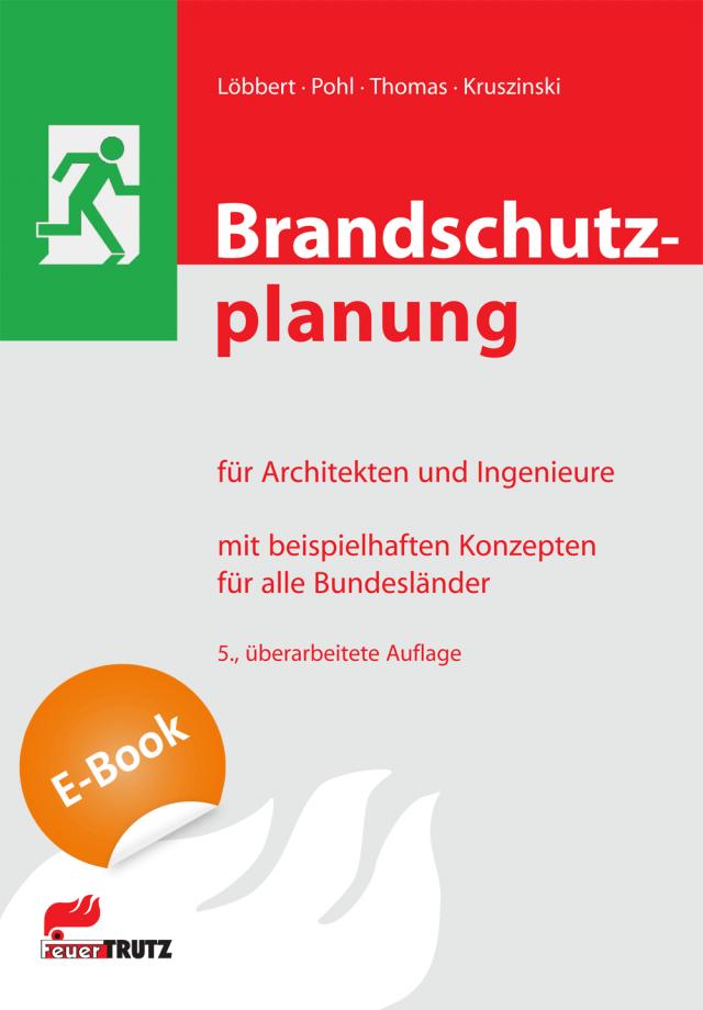 Brandschutzplanung für Architekten und Ingenieure (E-Book)