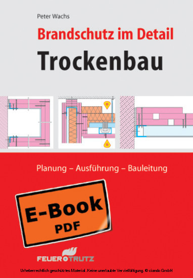 Brandschutz im Detail - Trockenbau (E-Book)