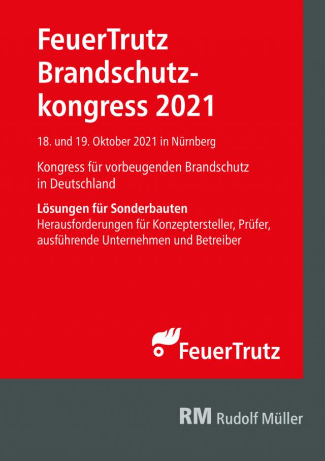 Tagungsband FeuerTrutz Brandschutzkongress 2021- E-Book (PDF)