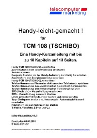 Tchibo TCM 108-leicht-gemacht