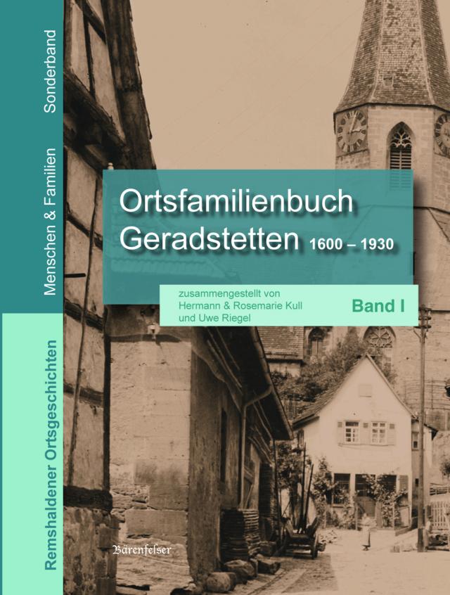 Ortsfamilienbuch Geradstetten 1660 – 1930