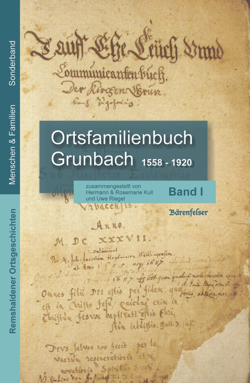 Ortsfamilienbuch Grunbach 1558-1920