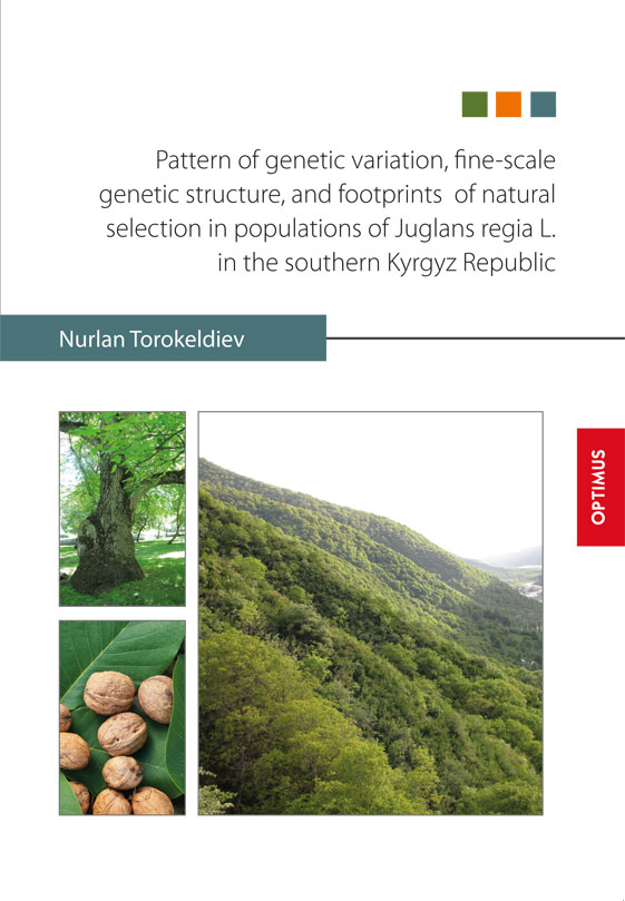 Pattern of genetic variation, fine-scale genetic structure, and footprints of natural selection in populations of Juglans regia L. in the southern Kyrgyz Republic