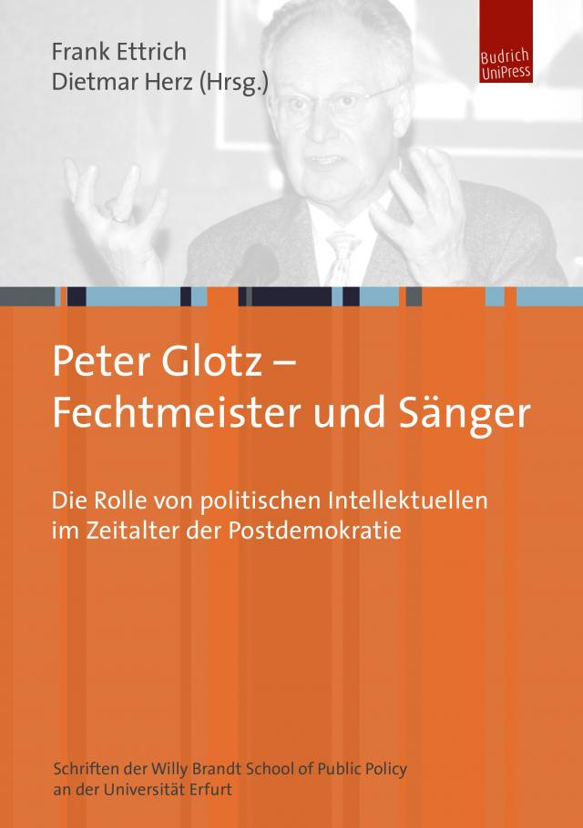 Peter Glotz – Fechtmeister und Sänger