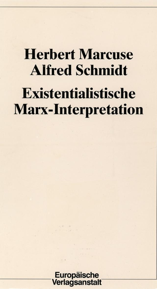 Existentialistische Marx-Interpretation