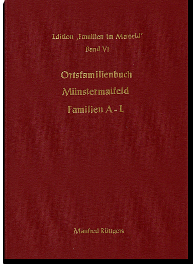 Ortsfamilienbuch Münstermaifeld und Stadtteile 1633-1987